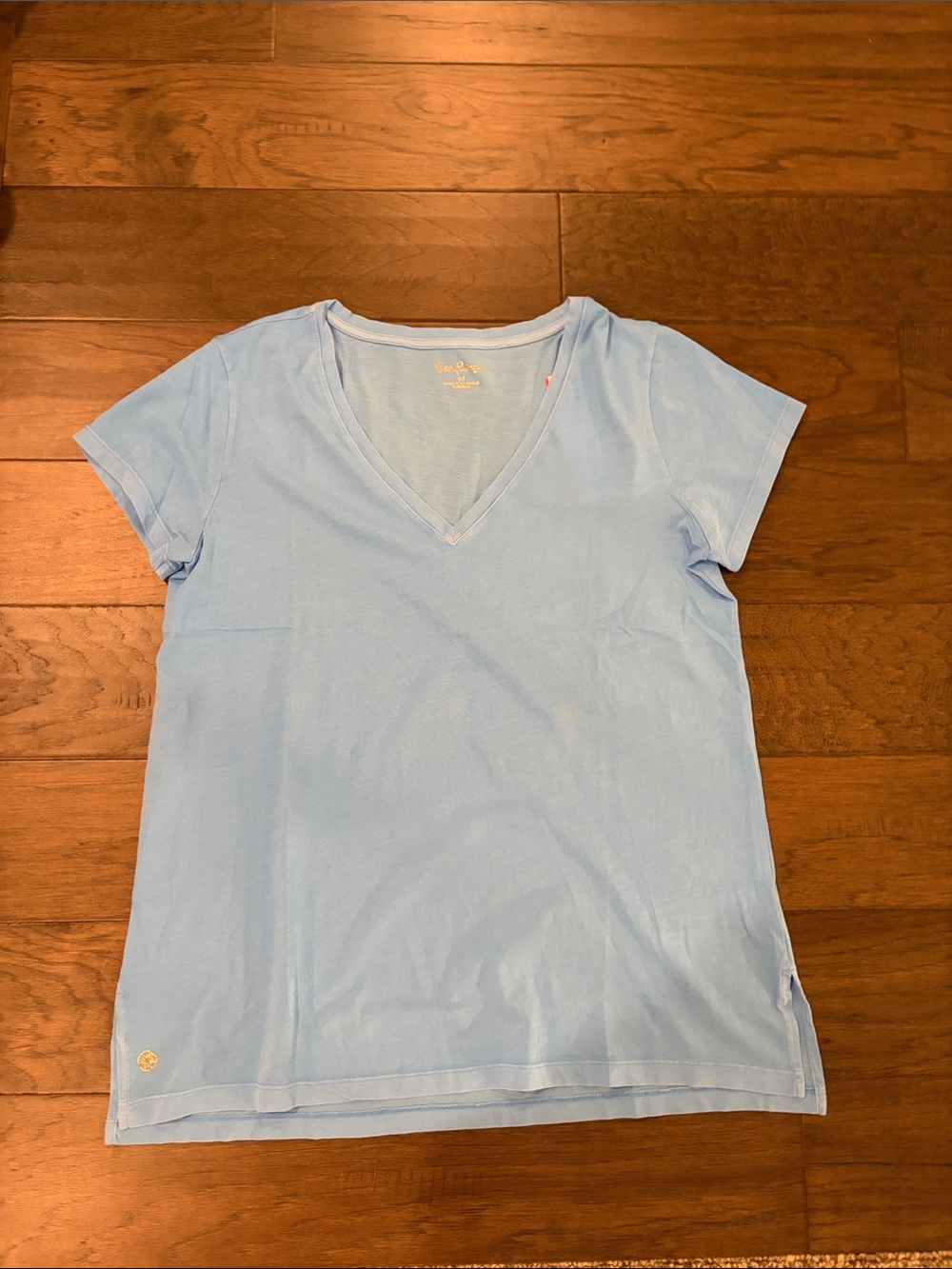 New With Tags Lilly Pulitzer Meredith Tee in Lunar Blue Sz M